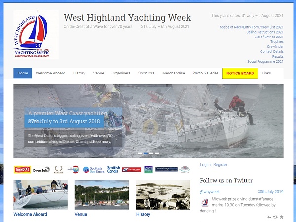 West Highland Yachting Week