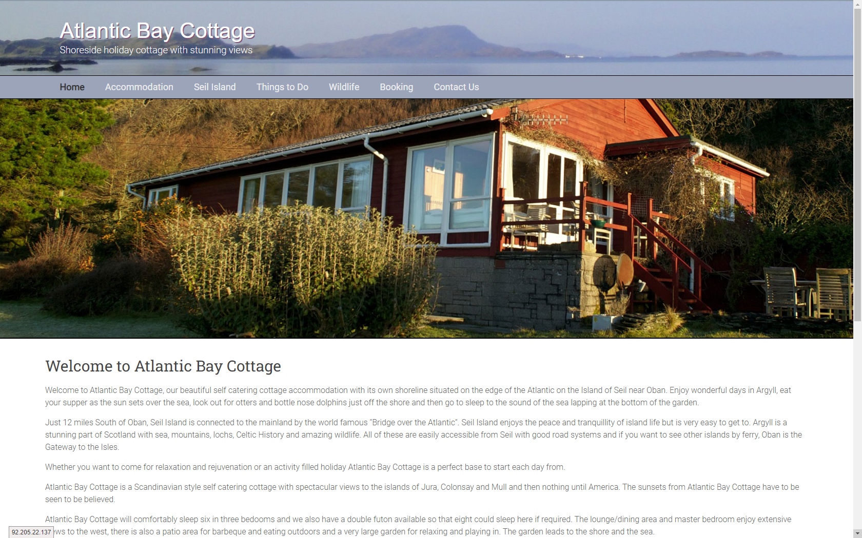 Atlantic Bay Cottage